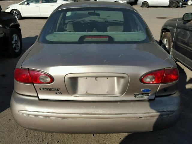 3FALP6538SM143959 - 1995 FORD CONTOUR GL GRAY photo 9