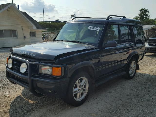 SALTW12412A747257 - 2002 LAND ROVER DISCOVERY BLACK photo 2