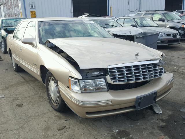 1G6KD52Y5VU218399 - 1997 CADILLAC DEVILLE GOLD photo 1