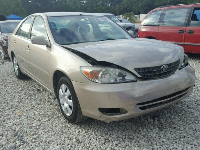 JTDBE32K230229598 - 2003 TOYOTA CAMRY LE GOLD photo 1