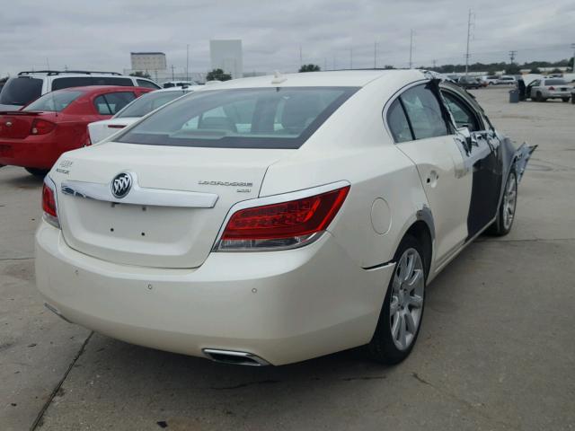 1G4GE5GV1AF303099 - 2010 BUICK LACROSSE C WHITE photo 4