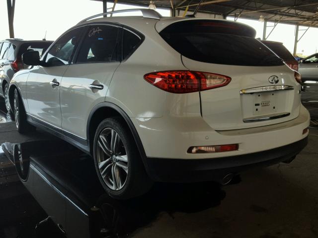 JN1AJ0HP5BM800732 - 2011 INFINITI EX35 BASE WHITE photo 3