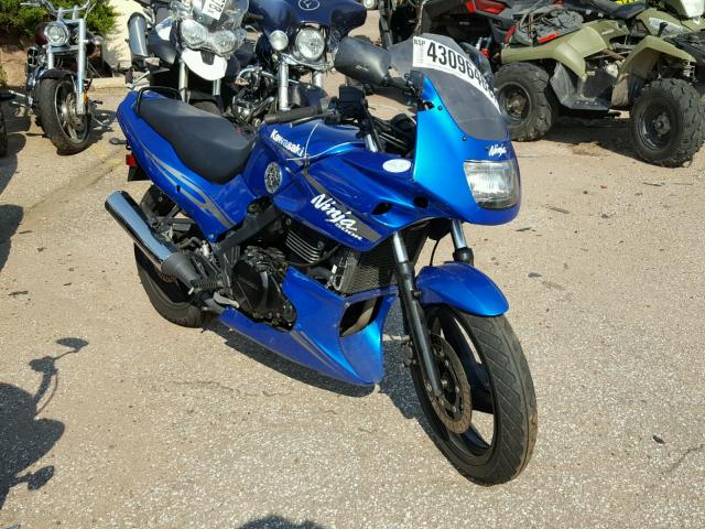 JKAEXVD149A116417 - 2009 KAWASAKI EX500 D BLUE photo 1