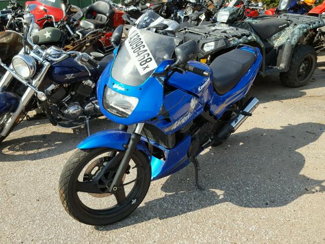 JKAEXVD149A116417 - 2009 KAWASAKI EX500 D BLUE photo 2