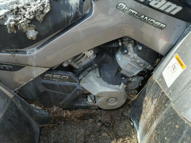 3JBEKXJ10CJ000201 - 2012 CAN-AM OUTLANDER SILVER photo 7