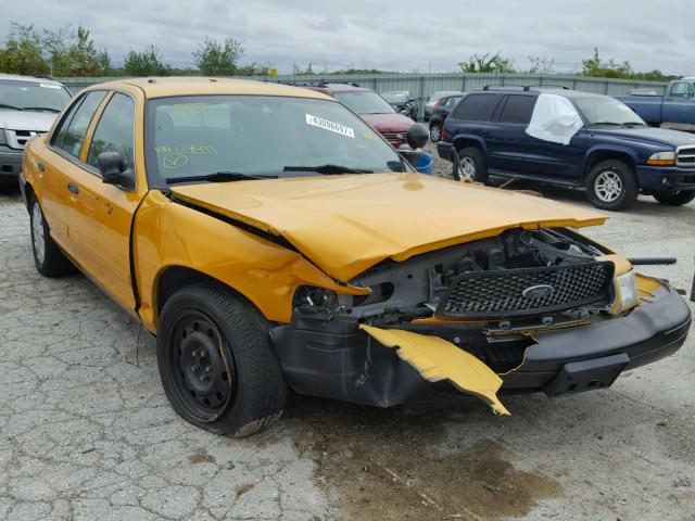 2FABP7BV1AX129833 - 2010 FORD CROWN VICT YELLOW photo 1