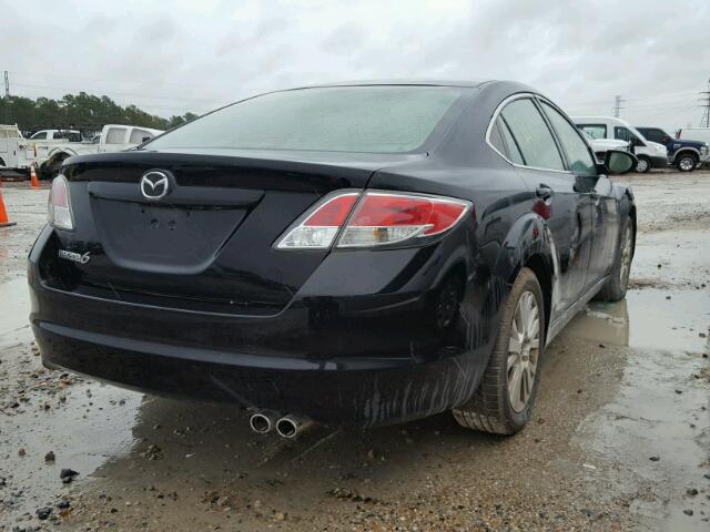 1YVHP82A595M47436 - 2009 MAZDA 6 BLACK photo 4