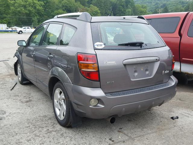 5Y2SL63815Z428084 - 2005 PONTIAC VIBE GRAY photo 3