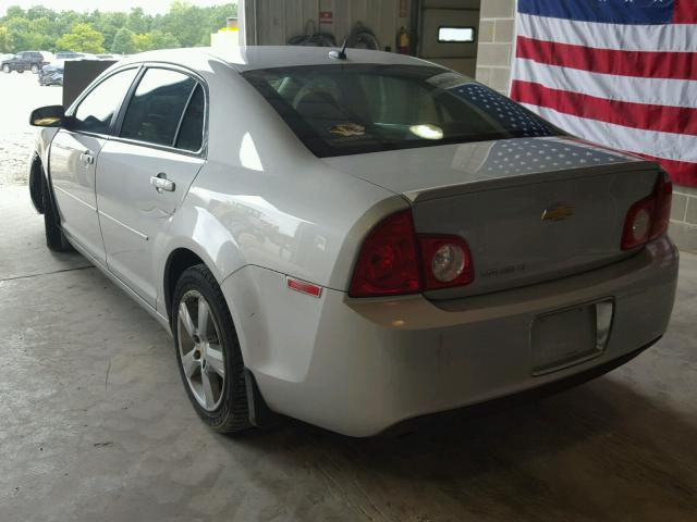 1G1ZC5E10BF366711 - 2011 CHEVROLET MALIBU 1LT ნაცრისფერი ფოტო 3