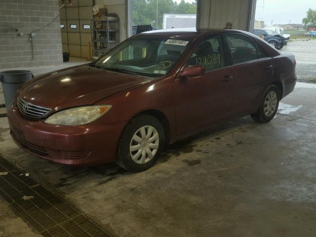 4T1BE32K66U159984 - 2006 TOYOTA CAMRY LE MAROON photo 2