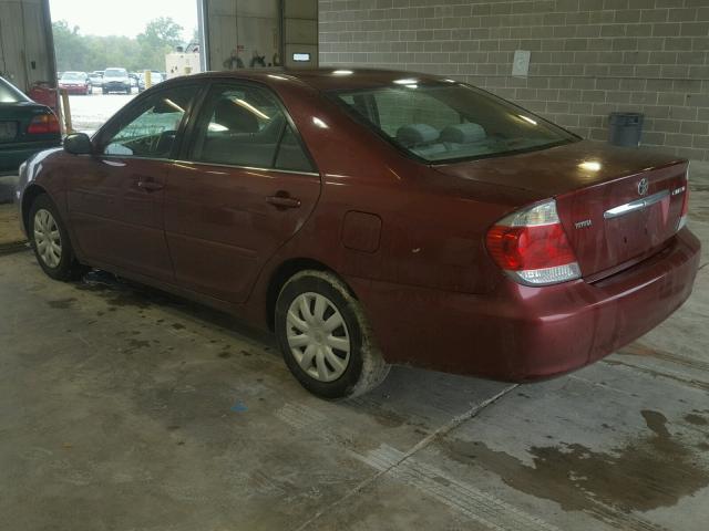 4T1BE32K66U159984 - 2006 TOYOTA CAMRY LE MAROON photo 3