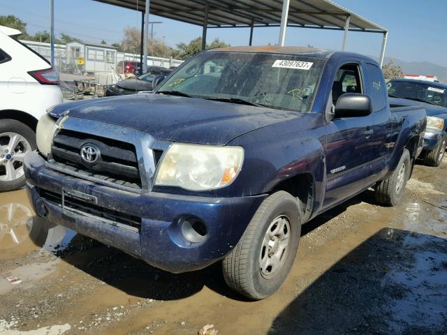 5TETX22NX6Z279415 - 2006 TOYOTA TACOMA BLUE photo 2