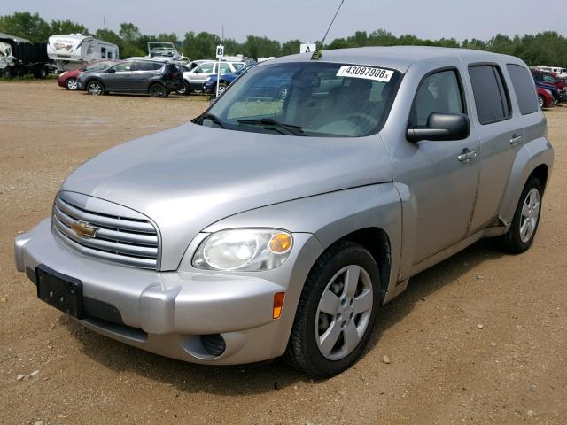 3GNDA13DX8S580582 - 2008 CHEVROLET HHR LS SILVER photo 2