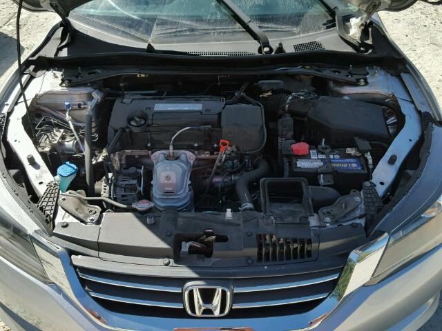 1HGCR2F84EA075329 - 2014 HONDA ACCORD EXL SILVER photo 7