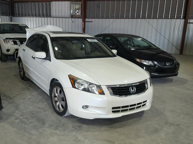 1HGCP36818A047004 - 2008 HONDA ACCORD WHITE photo 1