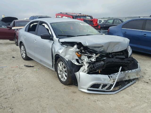 3VWD17AJ6FM331683 - 2015 VOLKSWAGEN JETTA SE 银色 照片 1