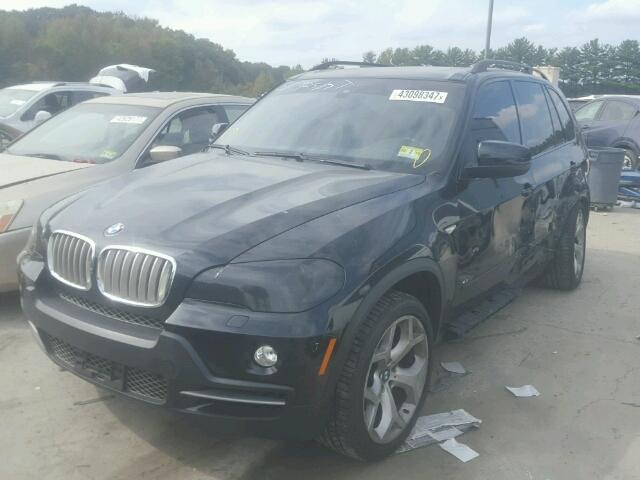 5UXFE83568LZ47327 - 2008 BMW X5 4.8I BLACK photo 2