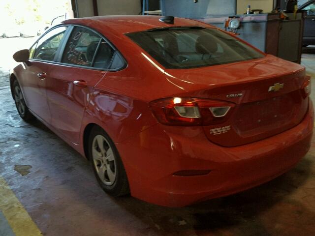 1G1BB5SM0G7292548 - 2016 CHEVROLET CRUZE LS RED photo 3