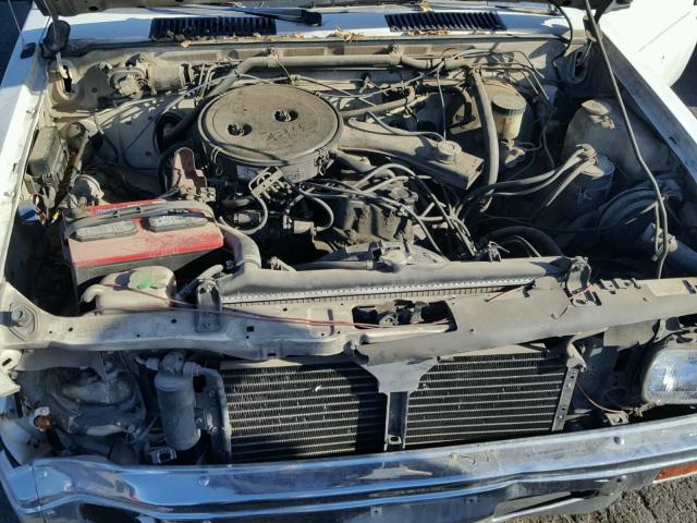 1N6ND11S3JC316778 - 1988 NISSAN D21 SHORT WHITE photo 7