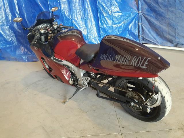 JS1GW71A9Y2105398 - 2000 SUZUKI GSX1300 R BURGUNDY photo 3