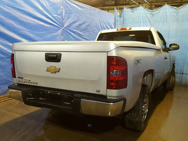 1GCPKSEA5AZ290142 - 2010 CHEVROLET SILVERADO SILVER photo 4