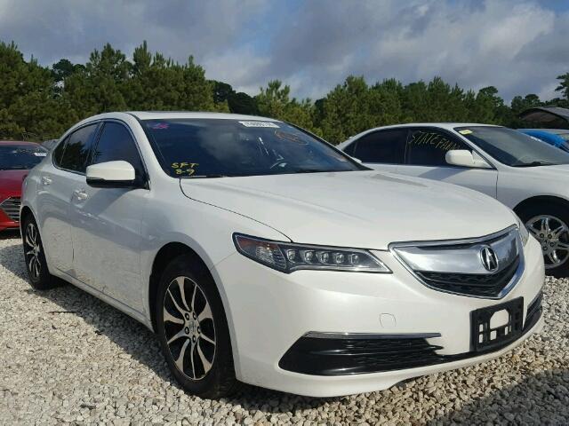 19UUB1F33FA014319 - 2015 ACURA TLX WHITE photo 1