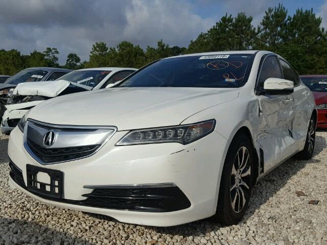 19UUB1F33FA014319 - 2015 ACURA TLX WHITE photo 2