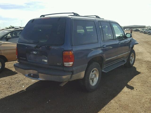 1FMZU73E6YZA78460 - 2000 FORD EXPLORER X BLUE photo 4