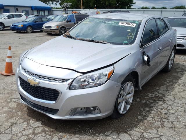 1G11E5SA1GF111715 - 2016 CHEVROLET MALIBU LIM 银色 照片 2