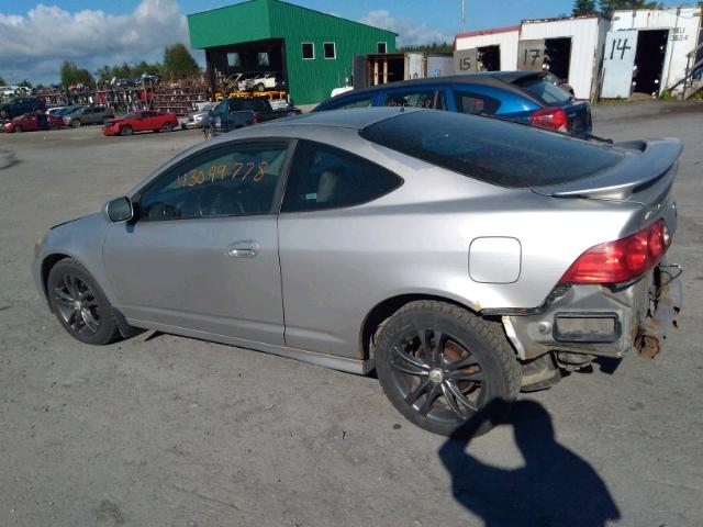 JH4DC54856S018575 - 2006 ACURA RSX SILVER photo 3