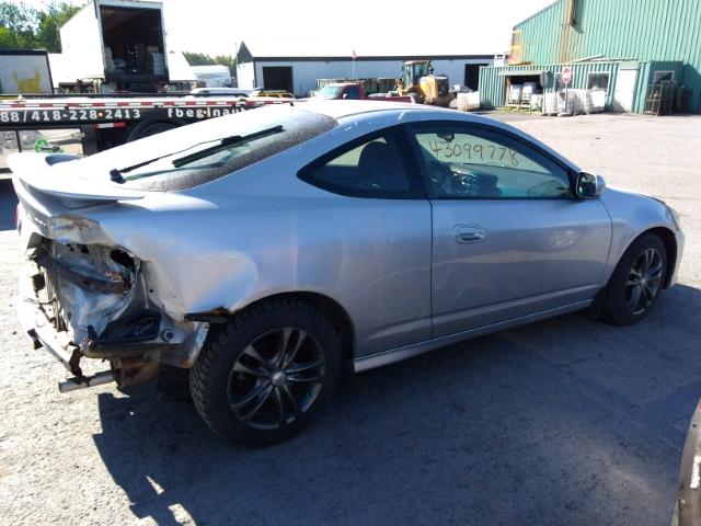 JH4DC54856S018575 - 2006 ACURA RSX SILVER photo 4