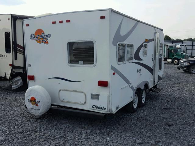 1LC2S2J216D205220 - 2006 SUNL TRAVELTRAI WHITE photo 4