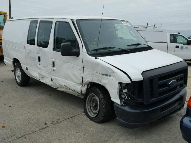 1FTNS1EW9BDB38618 - 2011 FORD ECONOLINE WHITE photo 1