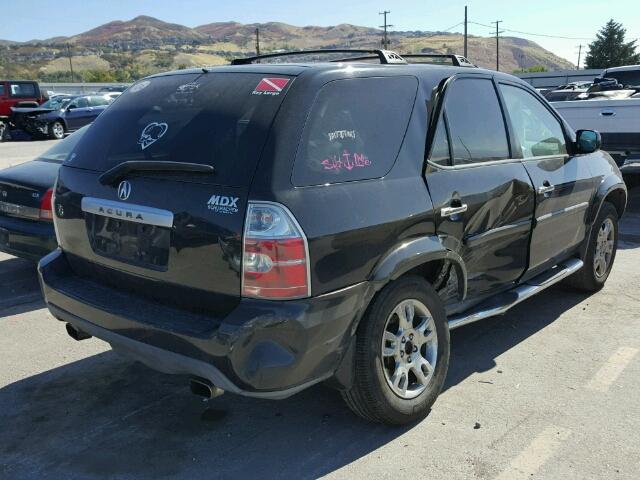 2HNYD18896H513561 - 2006 ACURA MDX BLACK photo 4