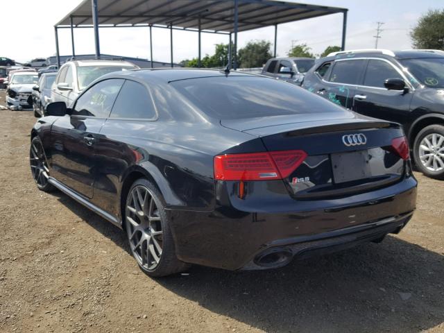 WUAC6AFR6DA901447 - 2013 AUDI RS5 BLACK photo 3