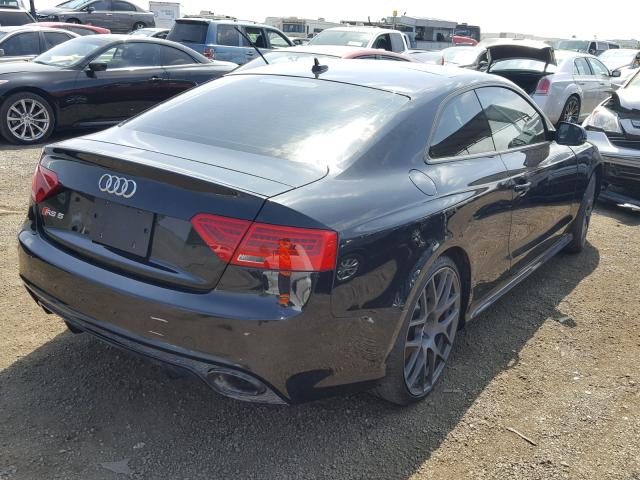 WUAC6AFR6DA901447 - 2013 AUDI RS5 BLACK photo 4