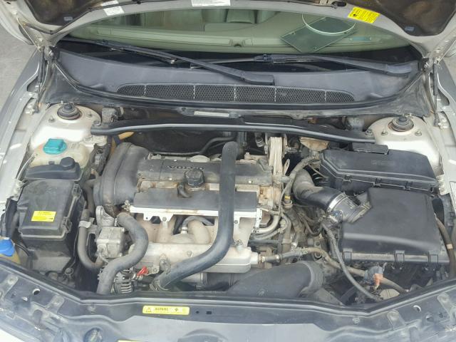 YV1TS592151408608 - 2005 VOLVO S80 2.5T SILVER photo 7