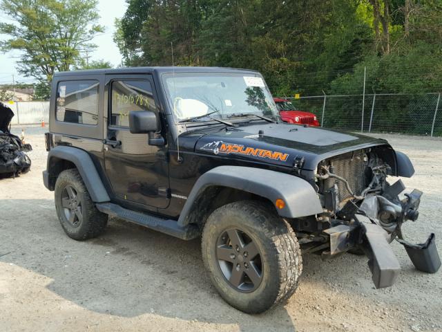 1J4AA2D13AL203345 - 2010 JEEP WRANGLER S BLACK photo 1