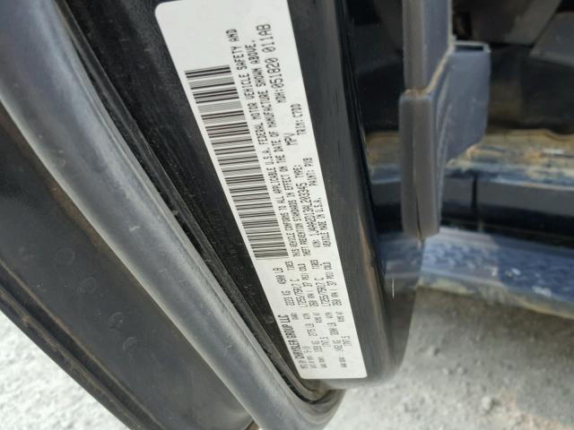 1J4AA2D13AL203345 - 2010 JEEP WRANGLER S BLACK photo 10