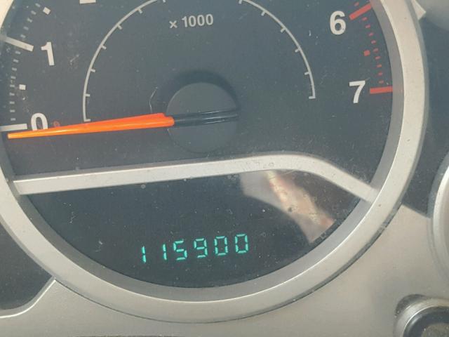 1J4AA2D13AL203345 - 2010 JEEP WRANGLER S BLACK photo 8