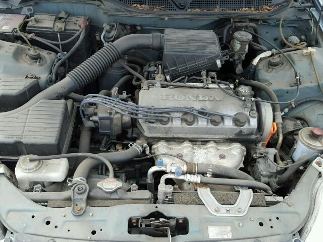 2HGEJ6618YH513656 - 2000 HONDA CIVIC BASE BLUE photo 7