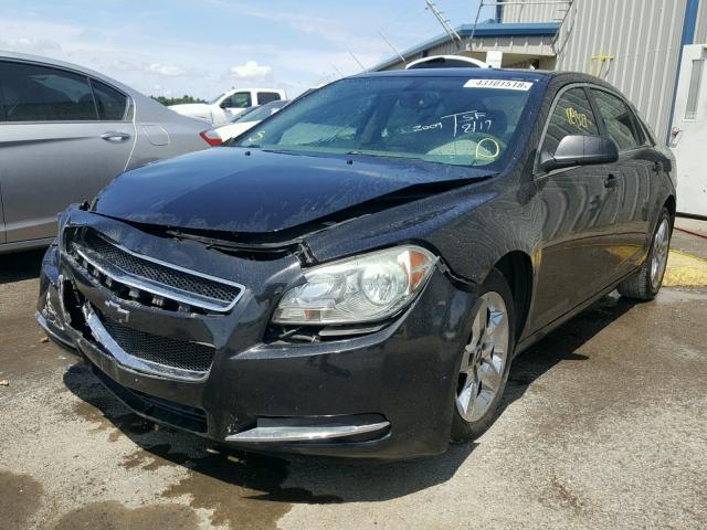 1G1ZG57B09F238571 - 2009 CHEVROLET MALIBU LS გრაფიტი ფოტო 2