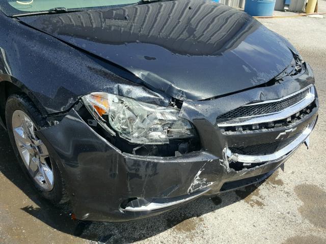 1G1ZG57B09F238571 - 2009 CHEVROLET MALIBU LS გრაფიტი ფოტო 9