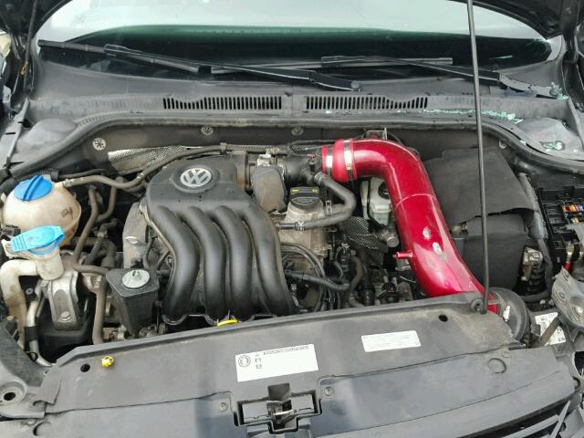 3VW2K7AJ2EM443528 - 2014 VOLKSWAGEN JETTA BASE 黑色 照片 7