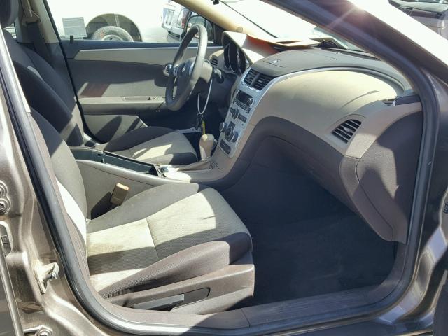 1G1ZB5E1XBF117951 - 2011 CHEVROLET MALIBU LS BROWN photo 5
