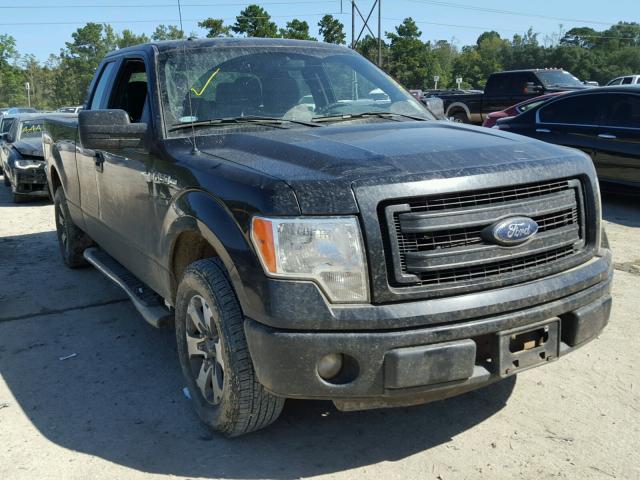 1FTFX1CF0EKE76983 - 2014 FORD F150 SUPER BLACK photo 1