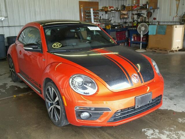 3VWVS7AT7GM624688 - 2016 VOLKSWAGEN BEETLE ORANGE photo 1