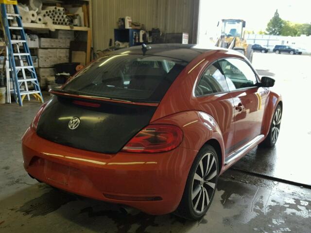 3VWVS7AT7GM624688 - 2016 VOLKSWAGEN BEETLE ORANGE photo 4