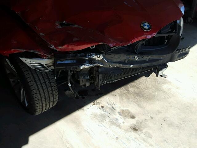 WBAPK5C52BA994044 - 2011 BMW 328 XI SUL RED photo 9