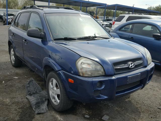 KM8JM12BX6U373847 - 2006 HYUNDAI TUCSON GL BLUE photo 1